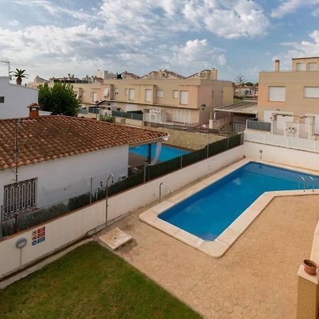 La Rapita - Apartamento De Dos Dormitorios Con Piscina Comunitaria Alcanar Luaran gambar